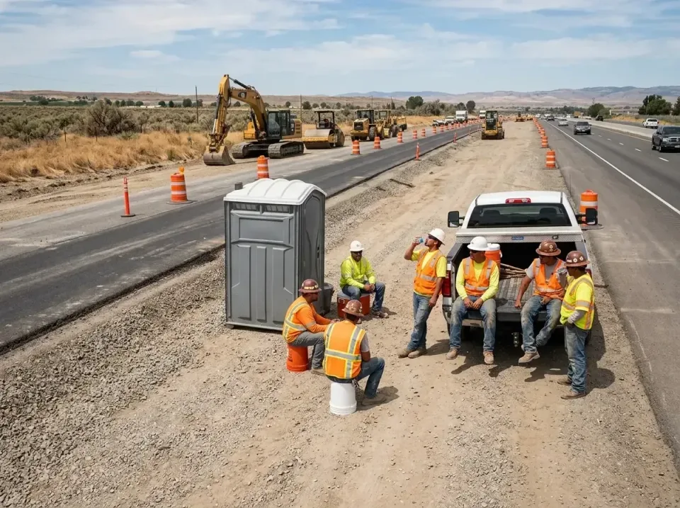 highway-road-construction-crew-007 — frequently asked questions, Porta Potty and Restroom Rentals in Kingston, PA